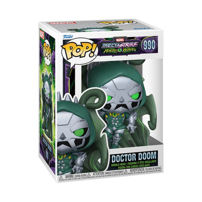 Funko Pop Marvel Mech Strike Monster Hunters Dr Doom Pop! Vinyl
