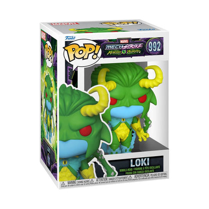 Funko Pop Marvel Mech Strike Monster Hunters Loki Pop! Vinyl