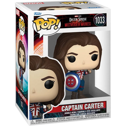 Funko Pop Doctor Strange 2: Multiverse of Madness Captain Carter Pop! Vinyl