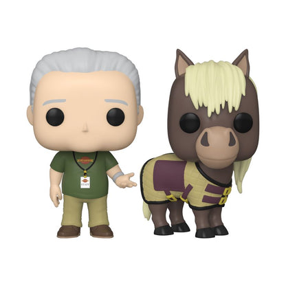 Funko Pop Parks and Recreation Jerry & Lil Sebastian US Exclusive Pop! 2 Pack [RS]