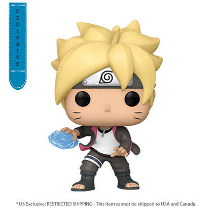 Funko Pop Boruto Boruto with Rasengan Glow US Exclusive Pop! Vinyl [RS]