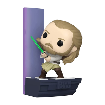 Funko Pop Star Wars Duel of the Fates: Qui Gon Jin US Exclusive Pop! Deluxe [RS]