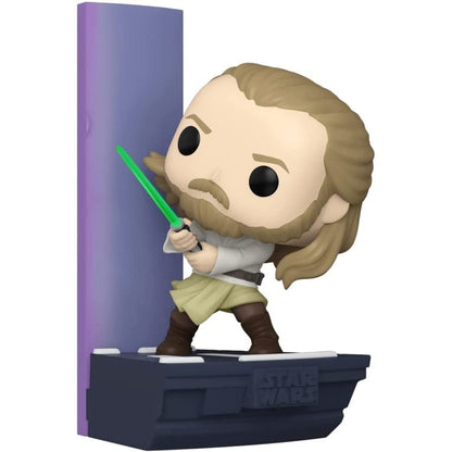 Funko Pop Star Wars Duel of the Fates: Qui Gon Jin US Exclusive Pop! Deluxe [RS]
