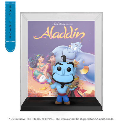 Funko Pop Aladdin (1992) Genie US Exclusive Pop! VHS Cover [RS]