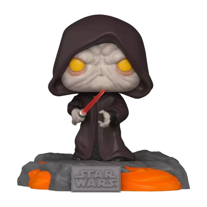 Funko Pop Star Wars Red Saber Series: Darth Sidious Glow US Exclusive Pop! Deluxe [RS]