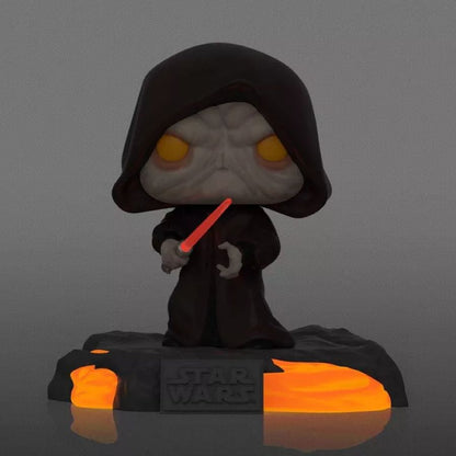 Funko Pop Star Wars Red Saber Series: Darth Sidious Glow US Exclusive Pop! Deluxe [RS]