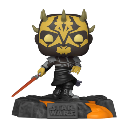 Funko Pop Star Wars Red Saber Series: Savage Opress Glow US Exclusive Pop! Deluxe [RS]