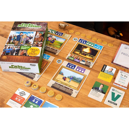 Funko Pop Parks and Recreation Party Game