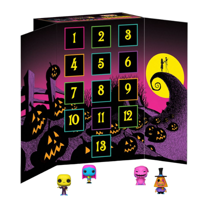 Funko Pop The Nightmare Before Christmas 13 Day Black Light Countdown Calendar