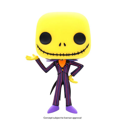 Funko Pop The Nightmare Before Christmas Jack Skellington Black Light Pop! Vinyl