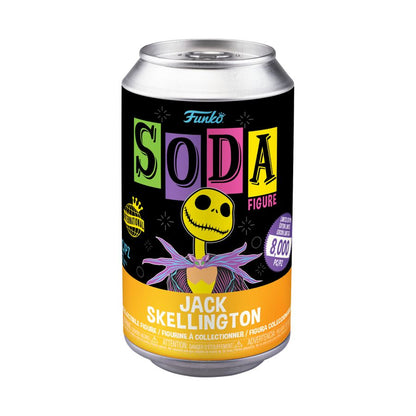 Funko Pop The Nightmare Before Christmas Jack Skellington Black Light (with chase) Vinyl Soda