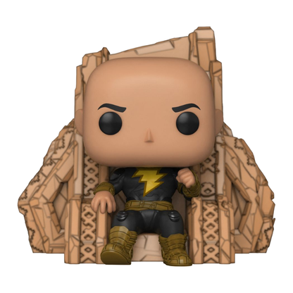 Funko Pop Black Adam (2022) Black Adam on Throne Pop! Deluxe