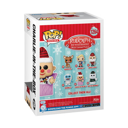 Funko Pop Rudolph Charlie in the Box Pop! Vinyl