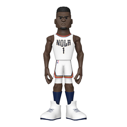 Funko Pop NBA: Pelicans Zion Williamson (with chase) US Exclusive 12" Vinyl Gold [RS]