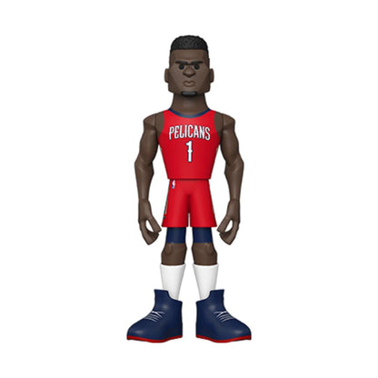 Funko Pop NBA: Pelicans Zion Williamson (with chase) US Exclusive 12" Vinyl Gold [RS]