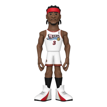 Funko Pop NBA: 76ers Allen Iverson (with chase) 12" Vinyl Gold