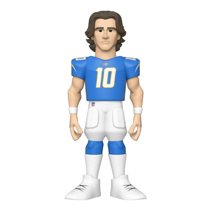 Funko Pop NFL: Chargers Justin Herbert (with chase) 12" Vinyl Gold