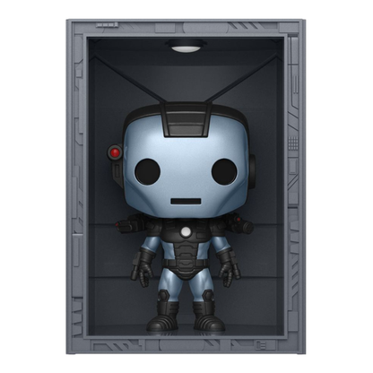 Funko Pop Marvel Comics Hall of Armor: Iron Man Model 11 War Machine Metallic Pop! Deluxe