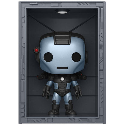 Funko Pop Marvel Comics Hall of Armor: Iron Man Model 11 War Machine Metallic Pop! Deluxe