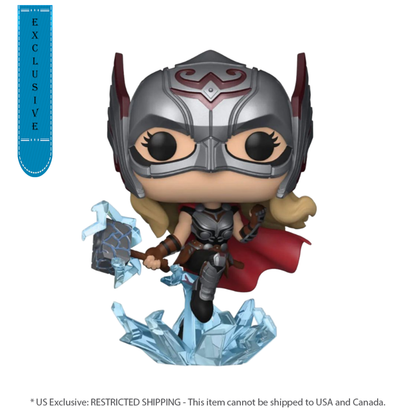 Funko Pop Thor 4: Love and Thunder Mighty Thor Glow US Exclusive Pop! Vinyl [RS]