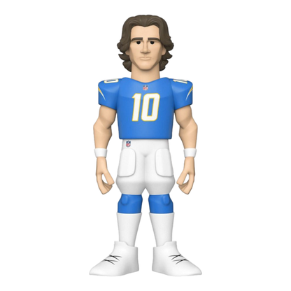 Funko Pop NFL: Chargers Justin Herbert (with chase) 5" Vinyl Gold