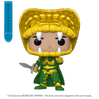 Funko Pop G.I. Joe Serpentor SDCC 2022 Exclusive Pop! Vinyl [RS]