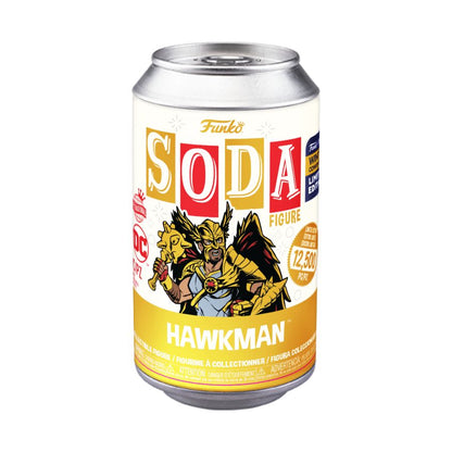 Funko Pop Black Adam (2022) Hawkman Winter Con 2022 Exclusive Vinyl Soda [RS]