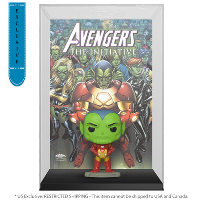 Funko Pop Marvel Comics Skrull as Iron Man WC Exclusive Pop! Cover [RS]