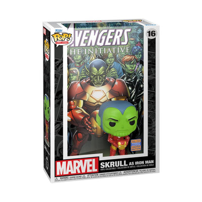 Funko Pop Marvel Comics Skrull as Iron Man WC Exclusive Pop! Cover [RS]