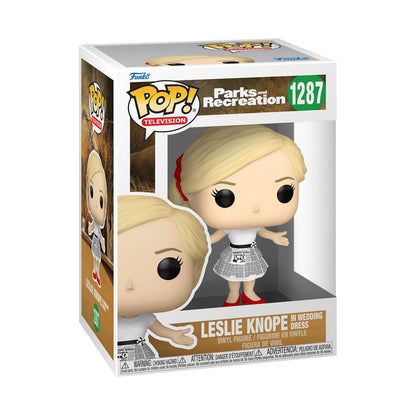 Funko Pop Parks & Recreation: 15th Anniversary Leslie Knope in wedding dress Pop! Vinyl