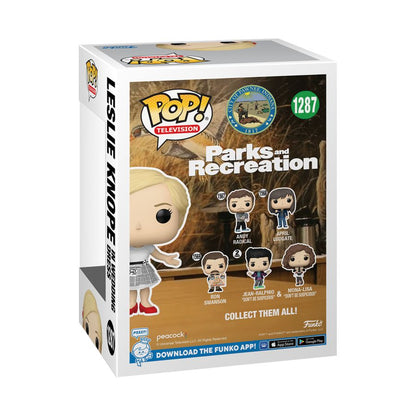 Funko Pop Parks & Recreation: 15th Anniversary Leslie Knope in wedding dress Pop! Vinyl