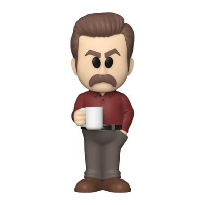 Funko Pop Parks and Recreation Ron Swanson (with chase) Vinyl Soda
