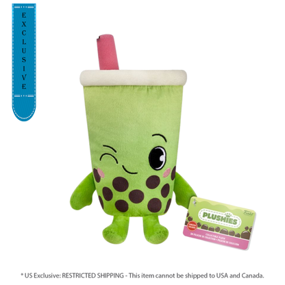Funko Pop Gamer Food Green Tea Bubble Tea US Exclusive Plush [RS]