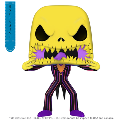 Funko Pop The Nightmare Before Christmas Jack Scary Face Black Light US Exclusive Pop! Vinyl [RS]