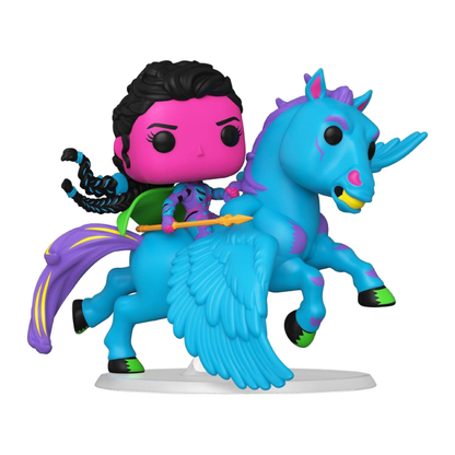 Funko Pop Avengers 4: Endgame Valkyrie Black Light US Exclusive Pop! Ride [RS]