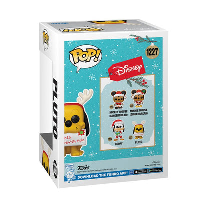 Funko Pop Disney Pluto Holiday US Exclusive Flocked Pop! Vinyl [RS]