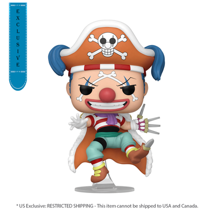 Funko Pop One Piece Buggy the Clown US Exclusive Pop! Vinyl [RS]