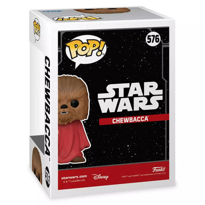 Funko Pop Star Wars Chewbacca with Robe Flocked US Exclusive Pop! Vinyl [RS]