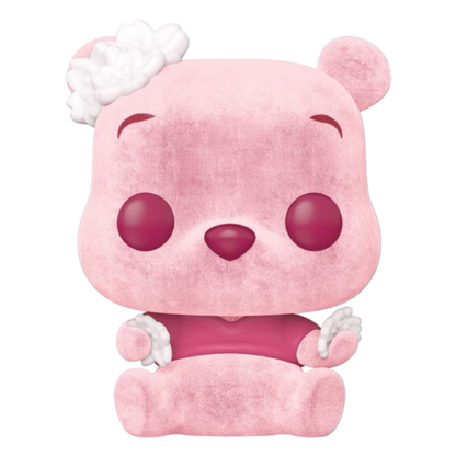 Funko Pop Winnie the Pooh Cherry Blossom Winnie the Pooh Flocked US Exclusive Pop! Vinyl [RS]