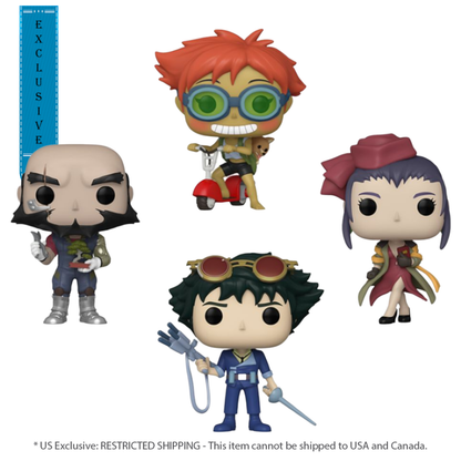 Funko Pop Cowboy Bebop Bebop US Exclusive Pop! 4 Pack [RS]