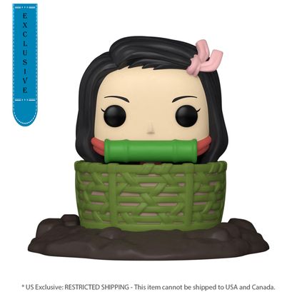 Funko Pop Demon Slayer Nezuko in Basket US Exclusive Pop! Deluxe [RS]