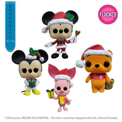 Funko Pop Disney Mickey & Friends UK Exclusive Holiday Pop! 4 Pack [RS]