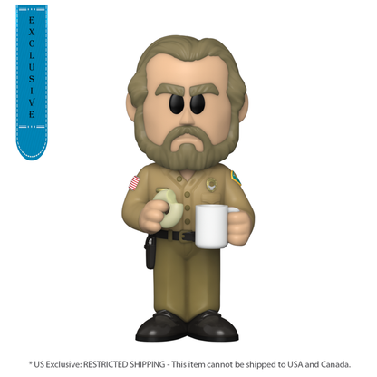 Funko Pop Stranger Things Hopper (with chase) US Exclusive Vinyl Soda [RS]
