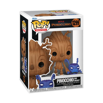 Funko Pop Guillermo del Toro's Pinocchio (2022) Pinocchio & Cricket Pop! Vinyl