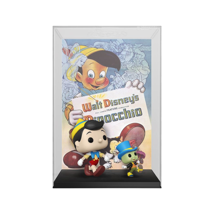 Funko Pop Pinocchio (1940) Pinocchio & Jiminy Cricket Pop! Poster
