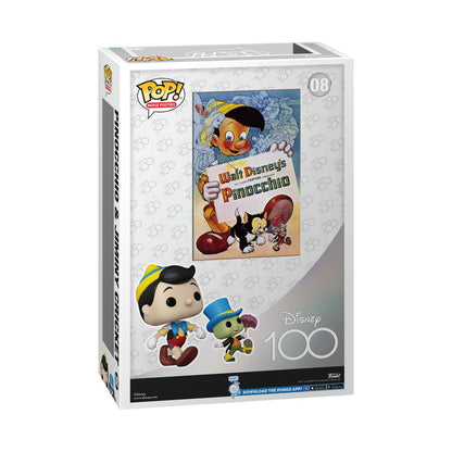Funko Pop Pinocchio (1940) Pinocchio & Jiminy Cricket Pop! Poster
