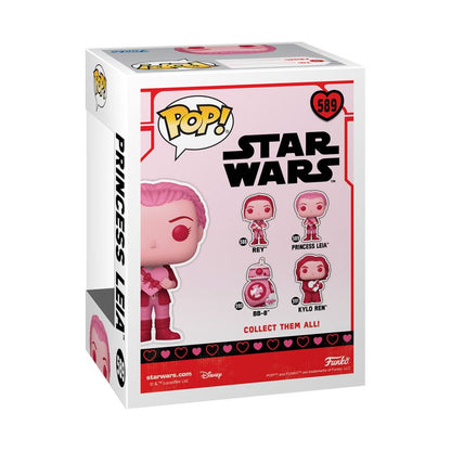 Funko Pop Star Wars Princess Leia Valentines Edition Pop!