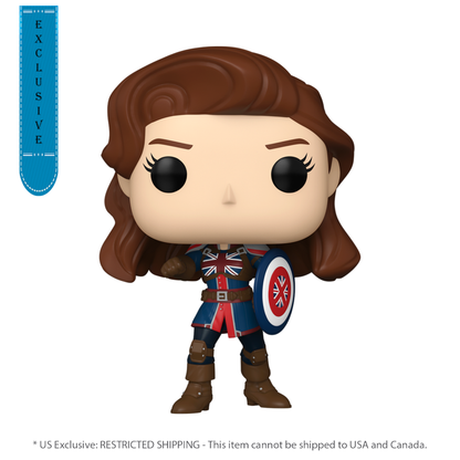 Funko Pop What If Captain Carter (1602) Exclusive Pop! Vinyl [RS]