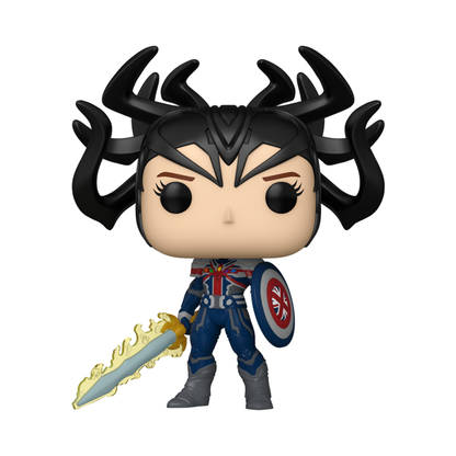 Funko Pop What If Infinity Captian Carter Pop! Vinyl