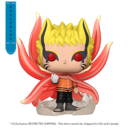 Funko Pop Boruto Naruto Baryon Mode Glow 6" US Exclusive Pop! Vinyl [RS]